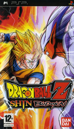 DragonBall Z: Shin Budokai for the Sony PlayStation Portable Front Cover Box Scan