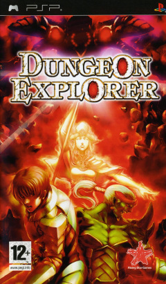 Dungeon Explorer for the Sony PlayStation Portable Front Cover Box Scan