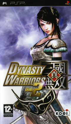 Dynasty Warriors: Vol. 2 for the Sony PlayStation Portable Front Cover Box Scan