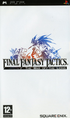Final Fantasy Tactics: War of the Lions for the Sony PlayStation Portable Front Cover Box Scan