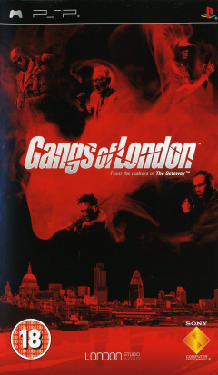 Gangs of London for the Sony PlayStation Portable Front Cover Box Scan