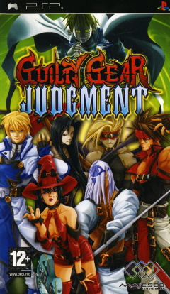 Guilty Gear: Judgment for the Sony PlayStation Portable Front Cover Box Scan