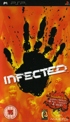 Infected for the Sony PlayStation Portable Front Cover Box Scan