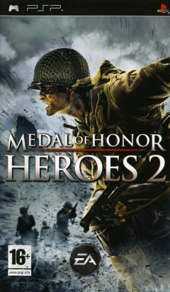 Medal of Honor: Heroes 2 for the Sony PlayStation Portable Front Cover Box Scan