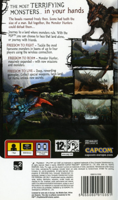 Scan of Monster Hunter Freedom