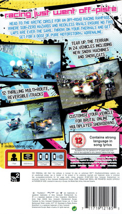 Scan of Motorstorm: Arctic Edge