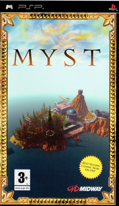 Myst for the Sony PlayStation Portable Front Cover Box Scan
