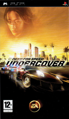 Need For Speed: Undercover for the Sony PlayStation Portable Front Cover Box Scan