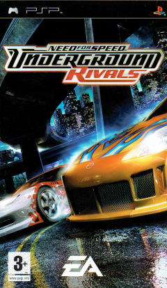 Need For Speed: Underground: Rivals for the Sony PlayStation Portable Front Cover Box Scan