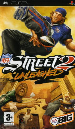NFL Street 2: Unleashed for the Sony PlayStation Portable Front Cover Box Scan