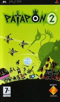 Patapon 2 for the Sony PlayStation Portable Front Cover Box Scan
