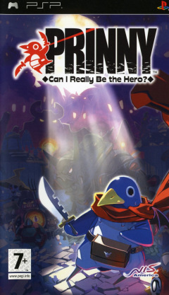 Prinny: Can I Really Be the Hero? for the Sony PlayStation Portable Front Cover Box Scan