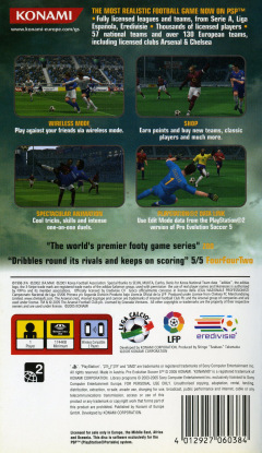 Scan of Pro Evolution Soccer 5