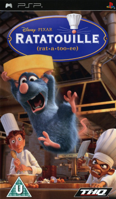 Ratatouille for the Sony PlayStation Portable Front Cover Box Scan