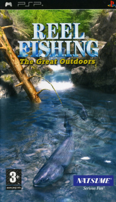 Reel Fishing: The Great Outdoors for the Sony PlayStation Portable Front Cover Box Scan