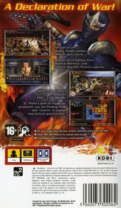 Scan of Samurai Warriors: State of War