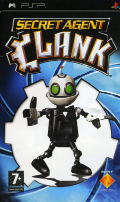 Secret Agent Clank for the Sony PlayStation Portable Front Cover Box Scan
