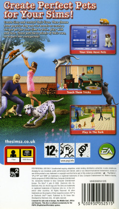 Scan of The Sims 2: Pets