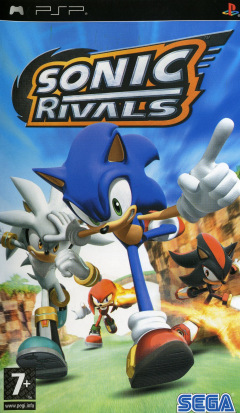 Sonic Rivals for the Sony PlayStation Portable Front Cover Box Scan