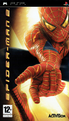 Spider-Man 2 for the Sony PlayStation Portable Front Cover Box Scan
