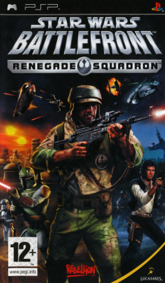 Star Wars: Battlefront: Renegade Squadron for the Sony PlayStation Portable Front Cover Box Scan