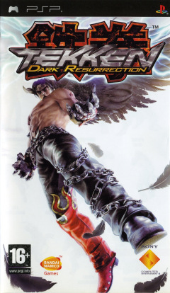Tekken: Dark Resurrection for the Sony PlayStation Portable Front Cover Box Scan