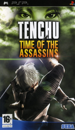Tenchu: Time of the Assassins for the Sony PlayStation Portable Front Cover Box Scan