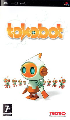 Tokobot for the Sony PlayStation Portable Front Cover Box Scan