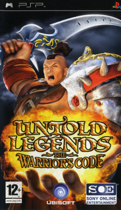 Untold Legends: The Warrior's Code for the Sony PlayStation Portable Front Cover Box Scan