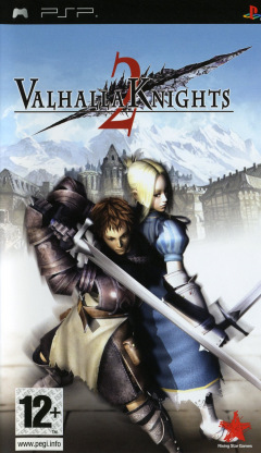 Valhalla Knights 2 for the Sony PlayStation Portable Front Cover Box Scan