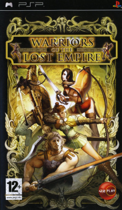 Warriors of the Lost Empire for the Sony PlayStation Portable Front Cover Box Scan