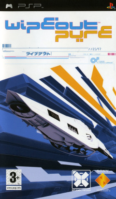 WipEout Pure for the Sony PlayStation Portable Front Cover Box Scan