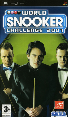 World Snooker Challenge 2007 for the Sony PlayStation Portable Front Cover Box Scan