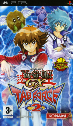 Yu-Gi-Oh! GX (Shonen Jump's): Tag Force 2 for the Sony PlayStation Portable Front Cover Box Scan