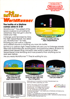 Scan of 3-D WorldRunner