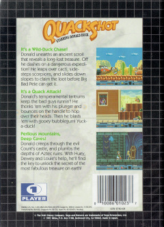Scan of QuackShot starring Donald Duck