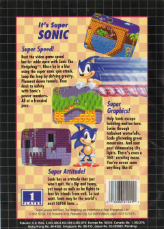 Scan of Sonic the Hedgehog