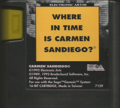 Scan of Where in the World is Carmen Sandiego?