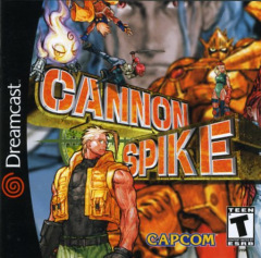 Cannon Spike for the Sega Dreamcast Front Cover Box Scan