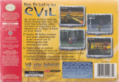 Scan of Mortal Kombat Mythologies: Sub-Zero