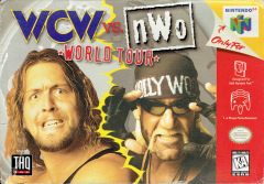 WCW vs. nWo: World Tour for the Nintendo 64 Front Cover Box Scan