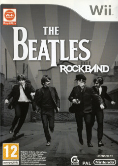 The Beatles: Rock Band for the Nintendo Wii Front Cover Box Scan
