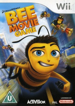 Bee Movie Game for the Nintendo Wii Front Cover Box Scan