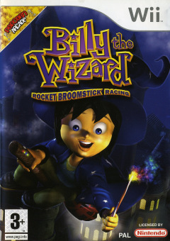 Billy the Wizard: Rocket Broomstick Racing for the Nintendo Wii Front Cover Box Scan