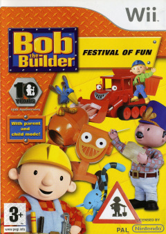 Bob the Builder: Festival of Fun for the Nintendo Wii Front Cover Box Scan