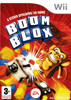 Boom Blox for the Nintendo Wii Front Cover Box Scan