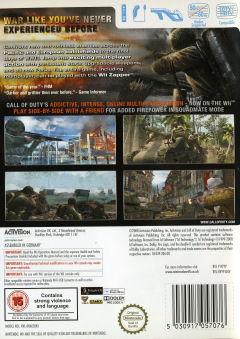 Scan of Call of Duty: World At War