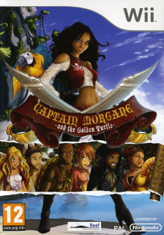 Captain Morgane and the Golden Turtle for the Nintendo Wii Front Cover Box Scan
