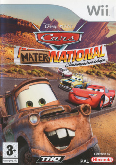 Cars: Mater-national Championship for the Nintendo Wii Front Cover Box Scan