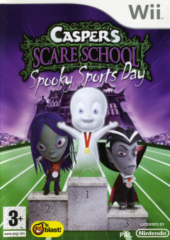 Casper's Scare School: Spooky Sports Day for the Nintendo Wii Front Cover Box Scan